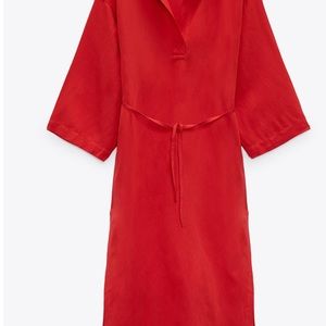 Linen Shirt Dress